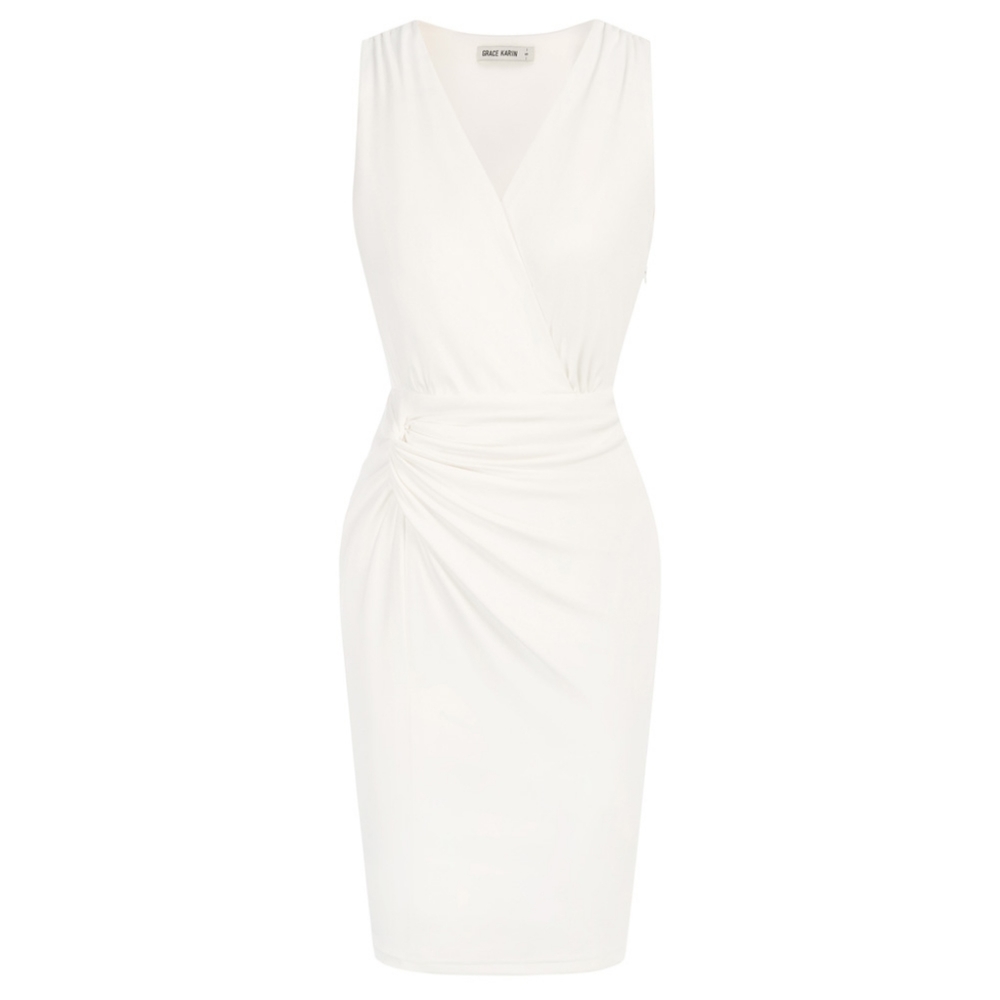 Ivory cocktail dress